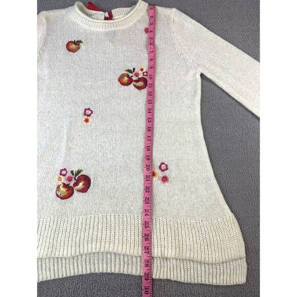 LC Lauren Conrad Disney Sweater Snow White Embroidered Knit Size Medium - Picture 8 of 9